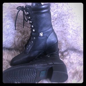 Woman’s Double H packer boots. NWOT